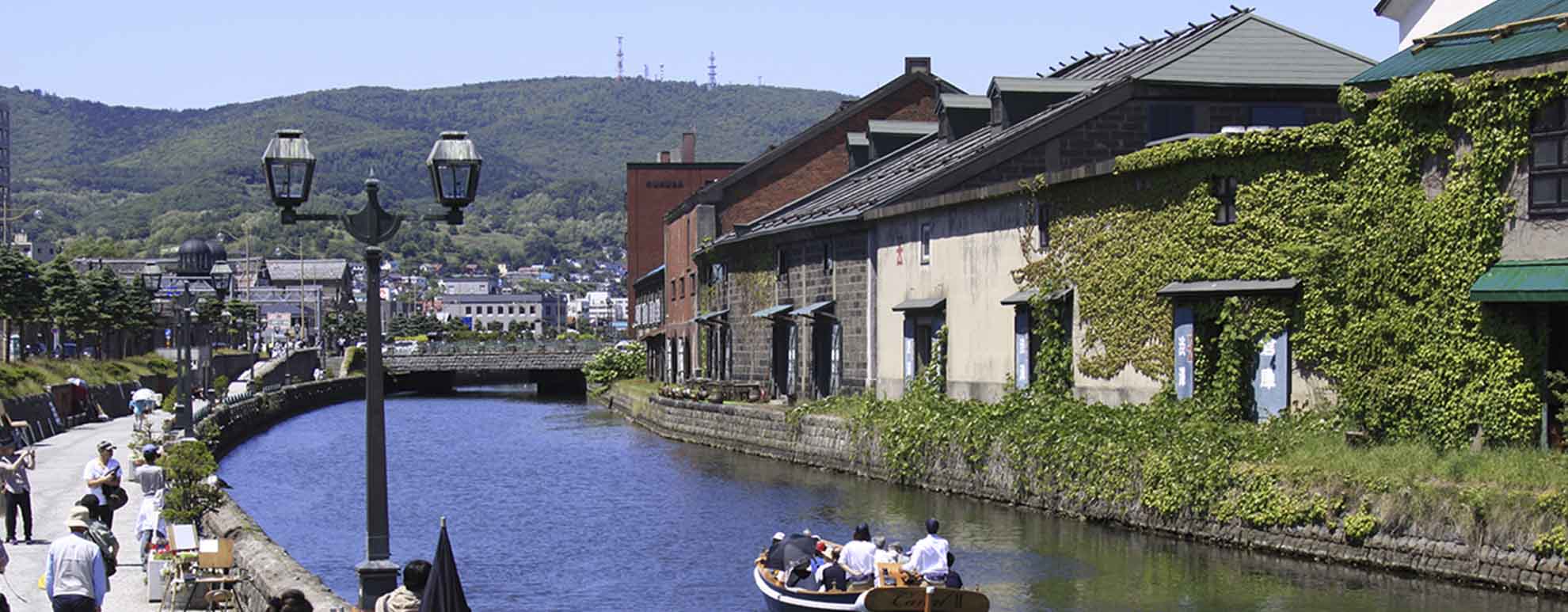 北海道小樽市・小樽観光の定番スポット小樽運河